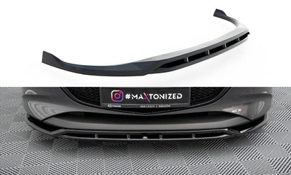Frontlippe V.2 passend für Mazda 3 Mk4 schwarz Hochglanz
