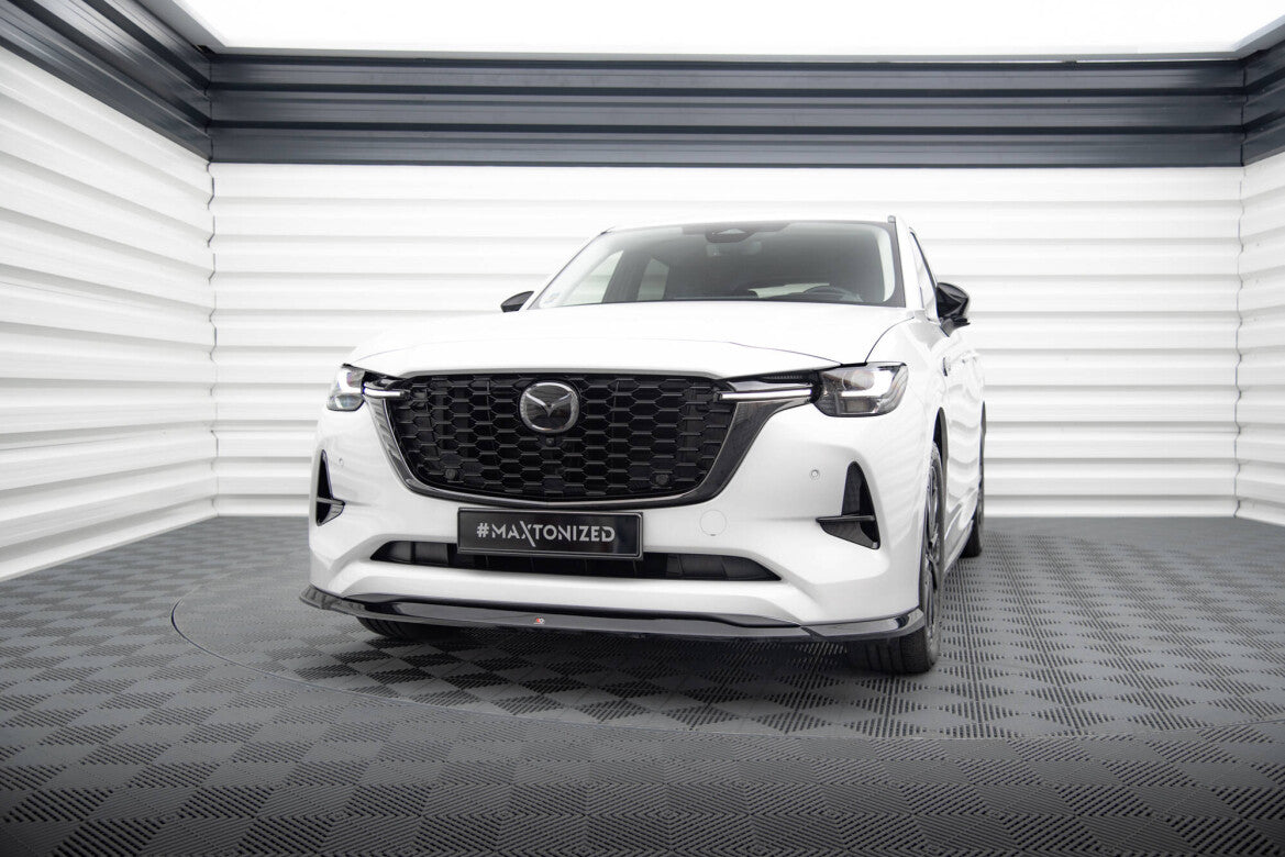 Frontlippe V.2 passend für Mazda CX-60 Mk1 schwarz Hochglanz