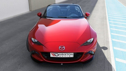 Frontlippe V.2 passend für Mazda MX-5 ND (Mk4) schwarz Hochglanz