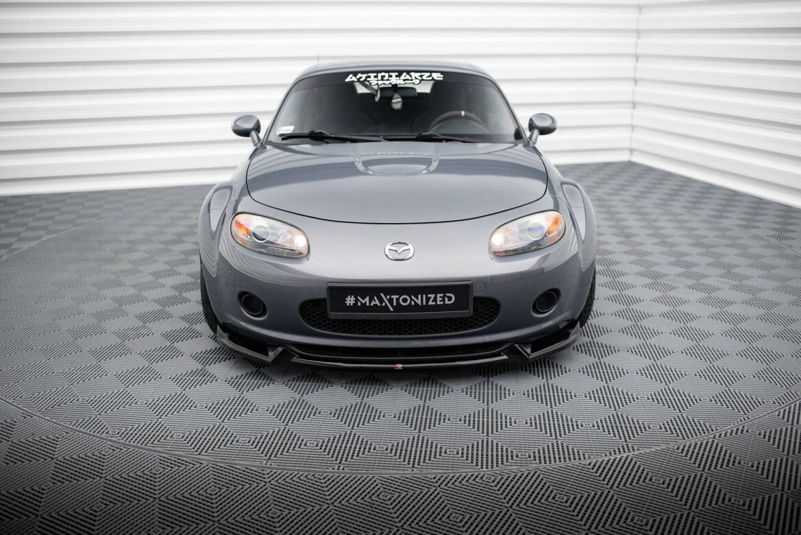 Frontlippe V.2 passend für Mazda MX5 NC (Mk3) schwarz Hochglanz