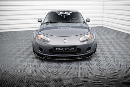 Frontlippe V.2 passend für Mazda MX5 NC (Mk3) schwarz Hochglanz