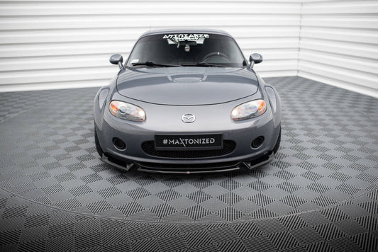 Frontlippe V.2 passend für Mazda MX5 NC (Mk3) schwarz Hochglanz