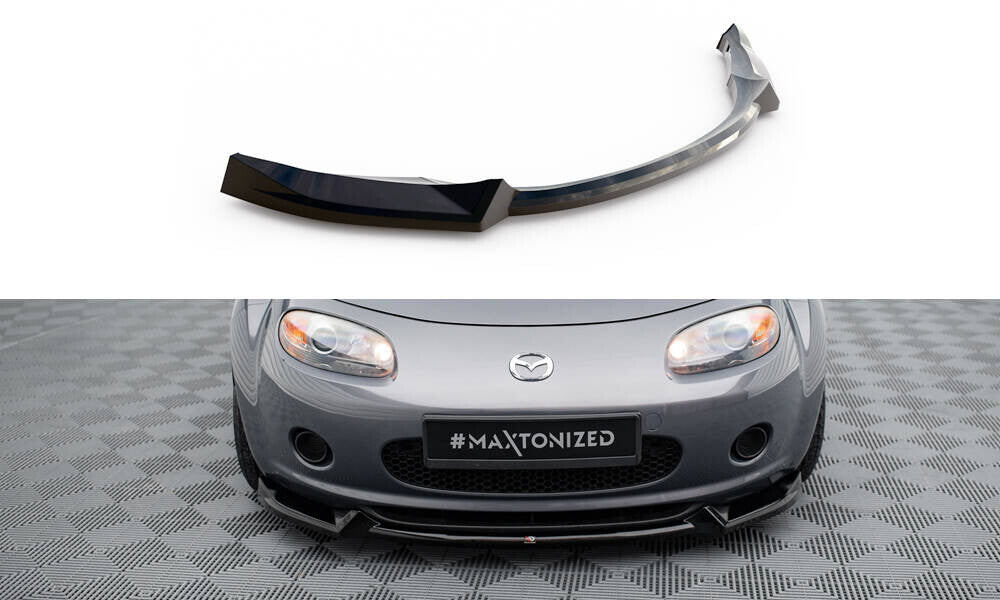 Frontlippe V.2 passend für Mazda MX5 NC (Mk3) schwarz Hochglanz