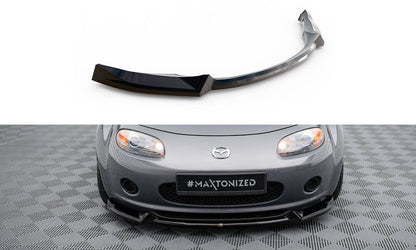 Frontlippe V.2 passend für Mazda MX5 NC (Mk3) schwarz Hochglanz