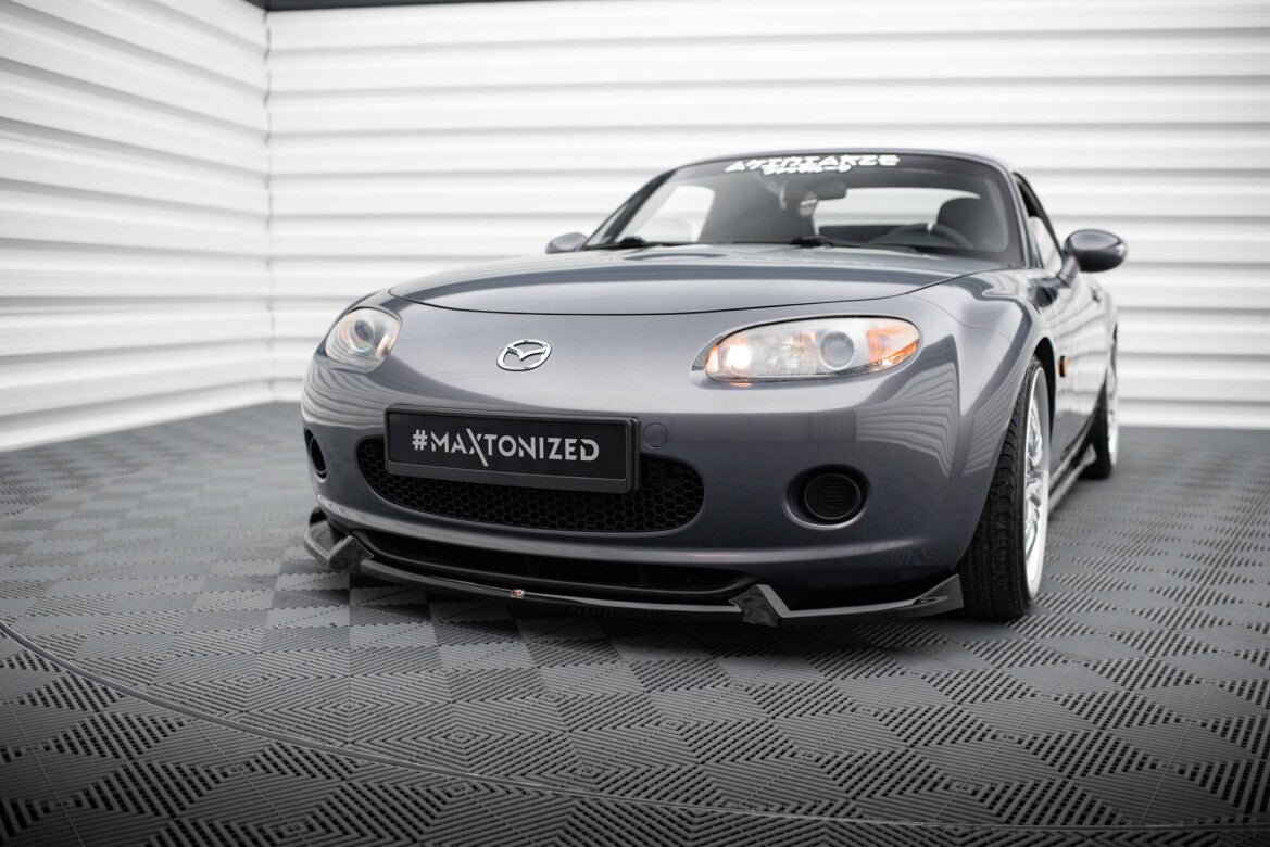 Frontlippe V.2 passend für Mazda MX5 NC (Mk3) schwarz Hochglanz