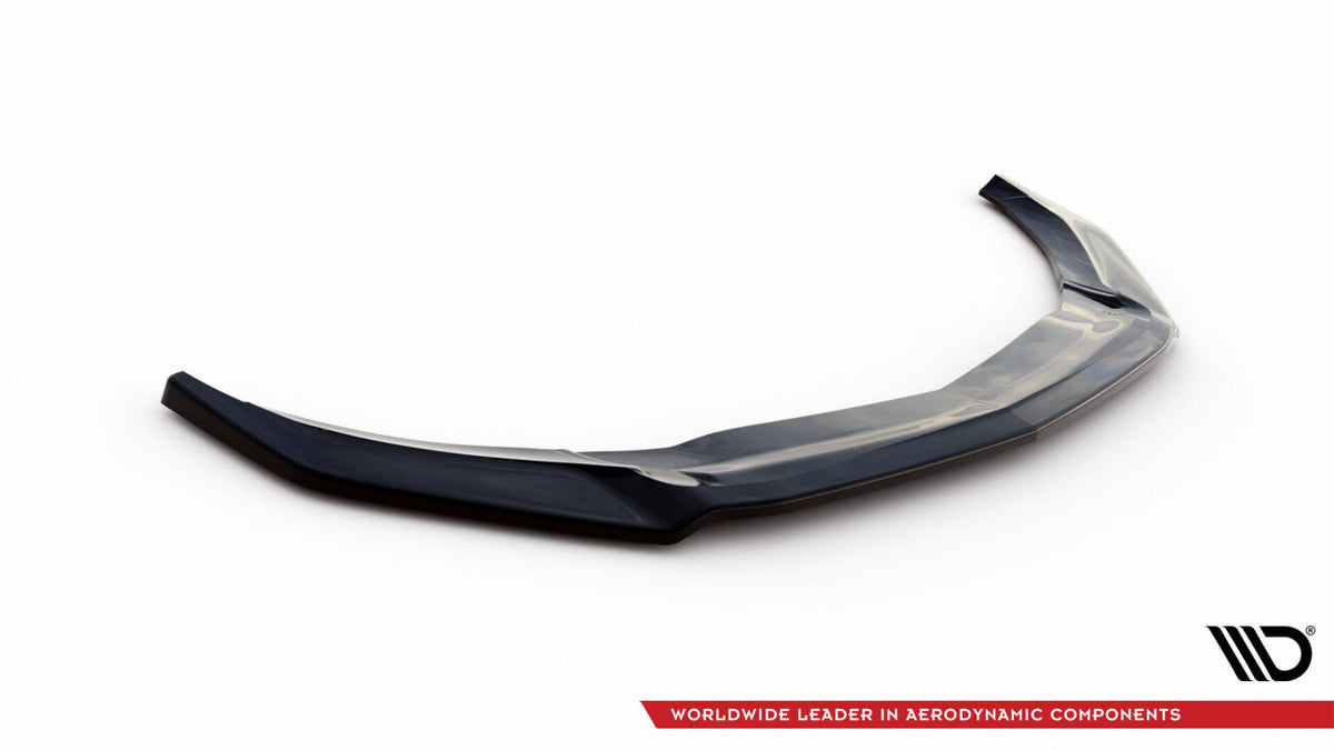 Frontlippe V.2 passend für Mercedes A45 Aero W176 FL schwarz Hochglanz