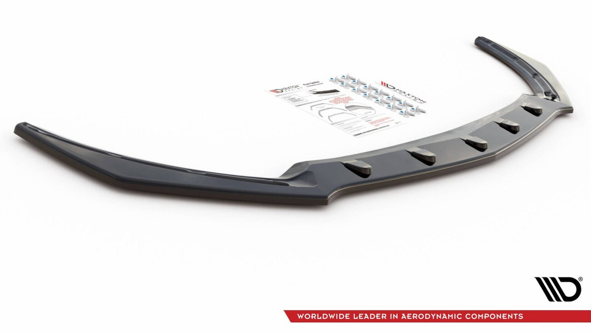 Frontlippe V.2 passend für Mercedes-AMG CLA 35 Aero C118 schwarz Hochglanz