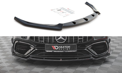 Frontlippe V.2 passend für Mercedes-AMG CLA 45 Aero C118 schwarz Hochglanz