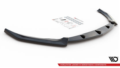 Frontlippe V.2 passend für Mercedes-AMG CLA 45 Aero C118 schwarz Hochglanz