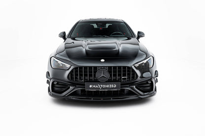 Frontlippe V.2 passend für Mercedes-AMG CLE 53 C236 schwarz Hochglanz
