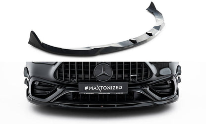 Frontlippe V.2 passend für Mercedes-AMG CLE 53 C236 schwarz Hochglanz