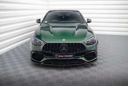Frontlippe V.2 passend für Mercedes-AMG E63 W213 FL schwarz Hochglanz