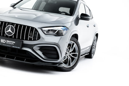 Frontlippe V.2 passend für Mercedes-AMG GLA 35 H247 FL schwarz Hochglanz