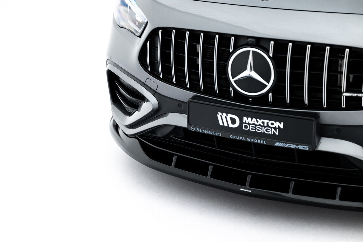 Frontlippe V.2 passend für Mercedes-AMG GLA 35 H247 FL schwarz Hochglanz