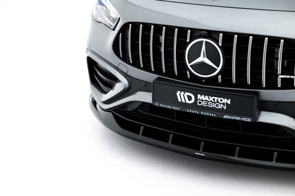 Frontlippe V.2 passend für Mercedes-AMG GLA 35 H247 FL schwarz Hochglanz