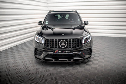 Frontlippe V.2 passend für Mercedes-AMG GLB 35 / AMG-Line X247 schwarz Hochglanz
