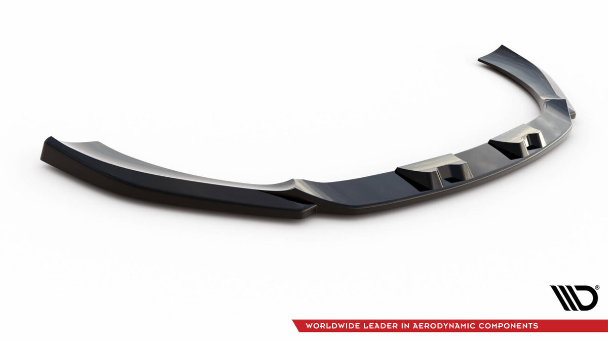 Frontlippe V.2 passend für Mercedes-AMG GLB 35 / AMG-Line X247 schwarz Hochglanz