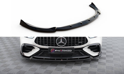 Frontlippe V.2 passend für Mercedes-AMG GT 43 4 Door Coupe V8 Styling Package X290 schwarz Hochglanz