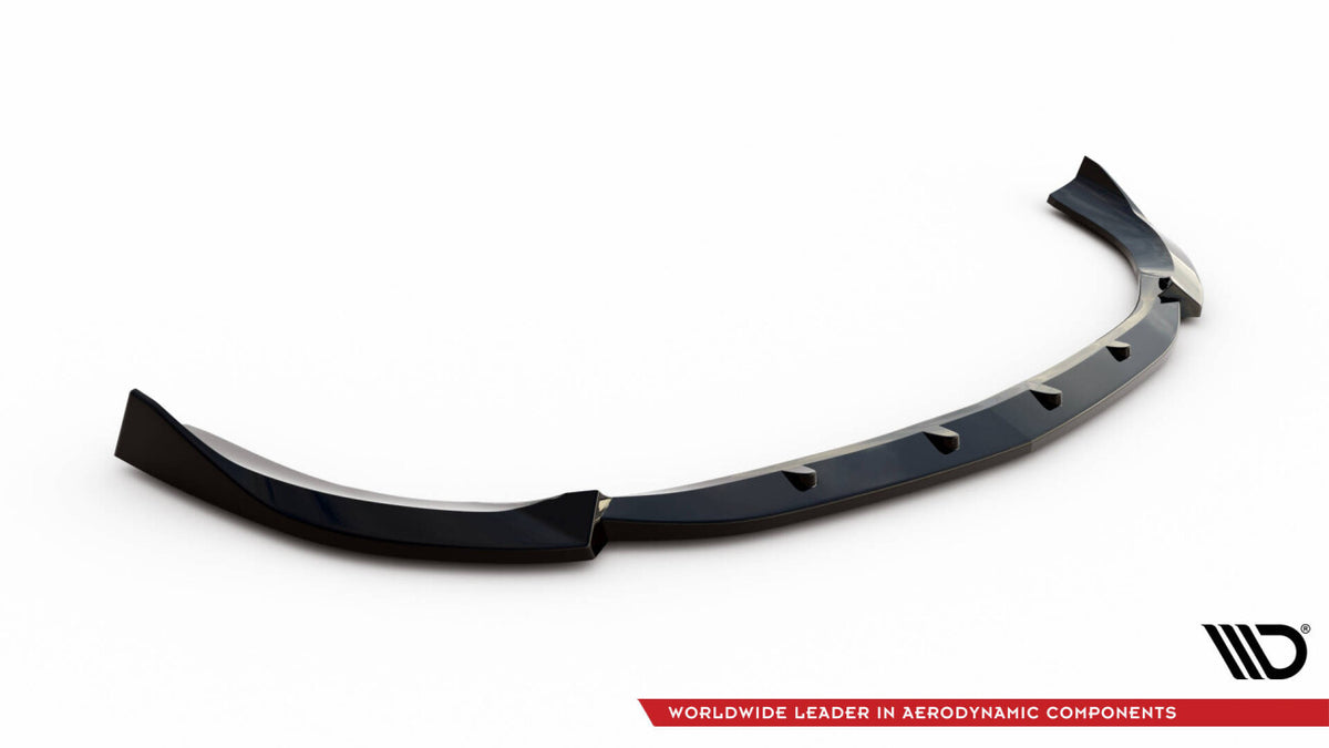 Frontlippe V.2 passend für Mercedes-AMG GT 43 4 Door Coupe V8 Styling Package X290 schwarz Hochglanz