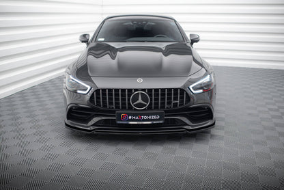 Frontlippe V.2 passend für Mercedes-AMG GT 53 4-Door Coupe X290 schwarz Hochglanz