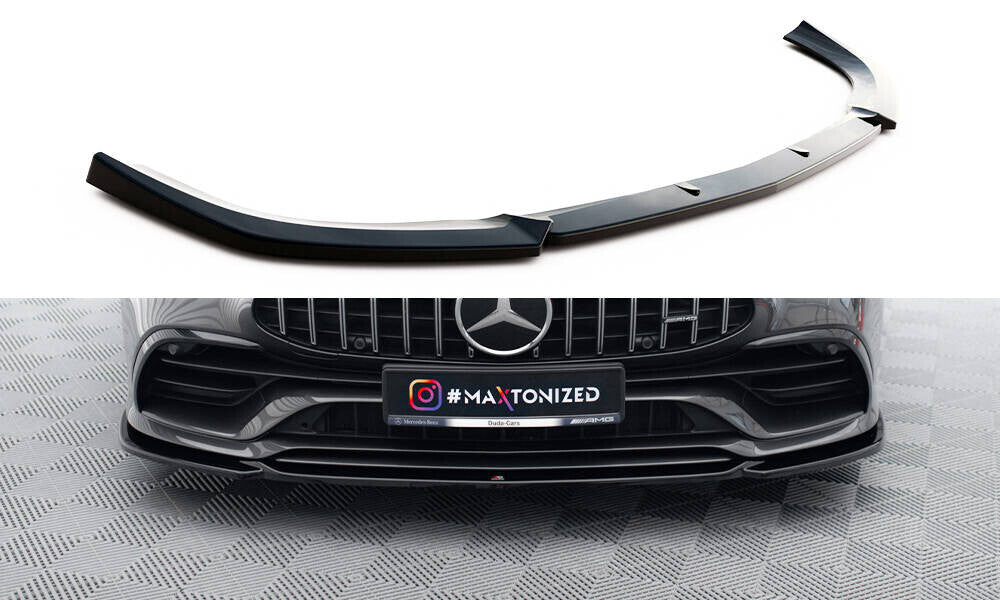Frontlippe V.2 passend für Mercedes-AMG GT 53 4-Door Coupe X290 schwarz Hochglanz