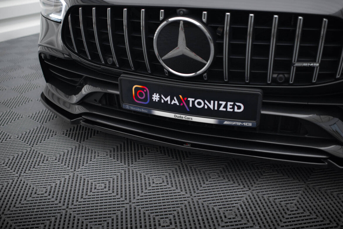 Frontlippe V.2 passend für Mercedes-AMG GT 53 4-Door Coupe X290 schwarz Hochglanz