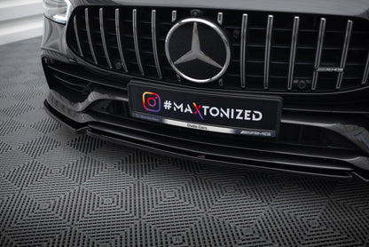 Frontlippe V.2 passend für Mercedes-AMG GT 53 4-Door Coupe X290 schwarz Hochglanz