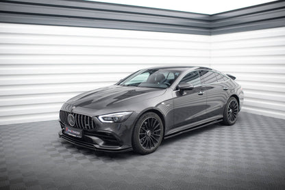 Frontlippe V.2 passend für Mercedes-AMG GT 53 4-Door Coupe X290 schwarz Hochglanz
