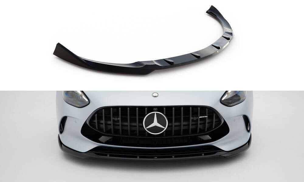 Frontlippe V.2 passend für Mercedes-AMG GT 63 / 55 / 63 S E Performance C192 schwarz Hochglanz