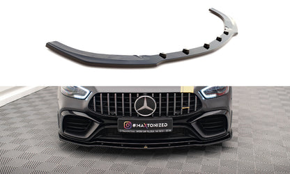 Frontlippe V.2 passend für Mercedes-AMG GT 63S 4 Door Coupe Aero X290 schwarz Hochglanz