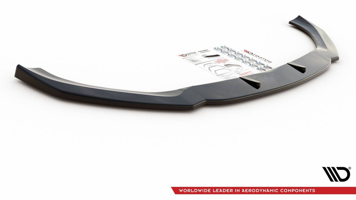 Frontlippe V.2 passend für Mercedes-Benz CLS AMG-Line C257 schwarz Hochglanz