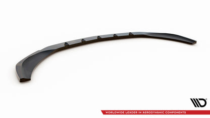 Frontlippe V.2 passend für Mercedes C AMG-Line / 43 AMG W206 schwarz Hochglanz