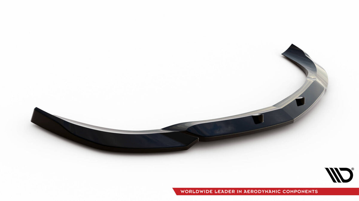 Frontlippe V.2 passend für Mercedes CL 63 AMG C216 schwarz Hochglanz