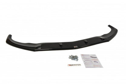 Frontlippe V.2 passend für Mercedes CLA 45 AMG C117 (vor FL) schwarz Hochglanz