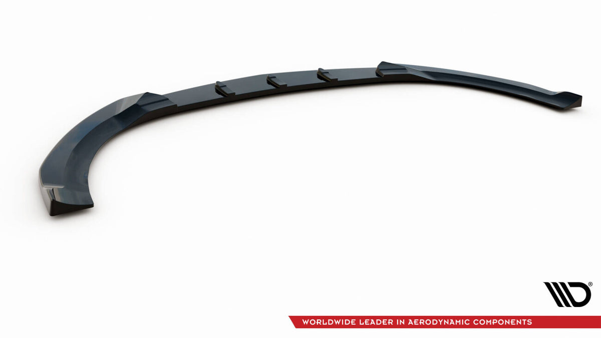 Frontlippe V.2 passend für Mercedes CLA A35 AMG / AMG-Line C118 schwarz Hochglanz