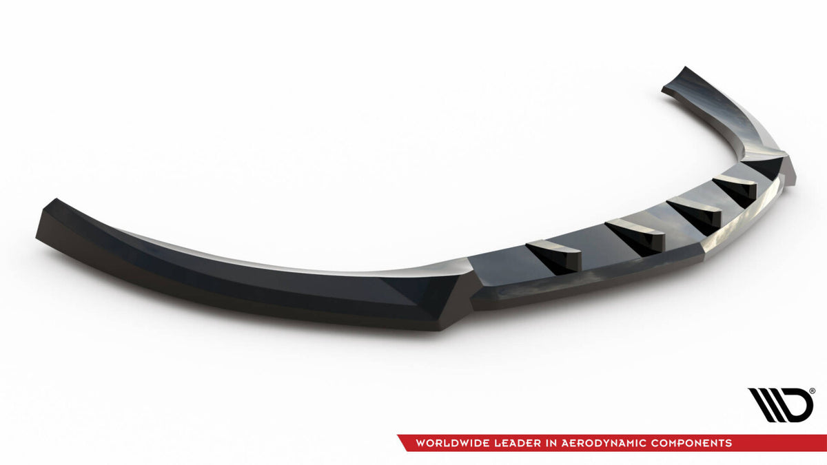 Frontlippe V.2 passend für Mercedes CLA C118 schwarz Hochglanz