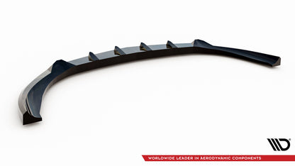 Frontlippe V.2 passend für Mercedes CLA C118 schwarz Hochglanz