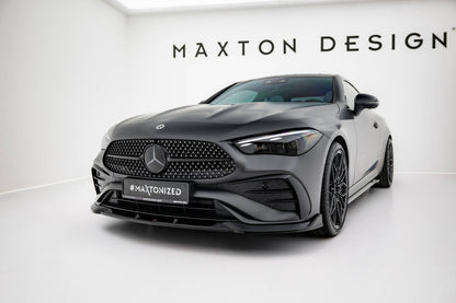Frontlippe V.2 passend für Mercedes CLE AMG-Line C236 schwarz Hochglanz