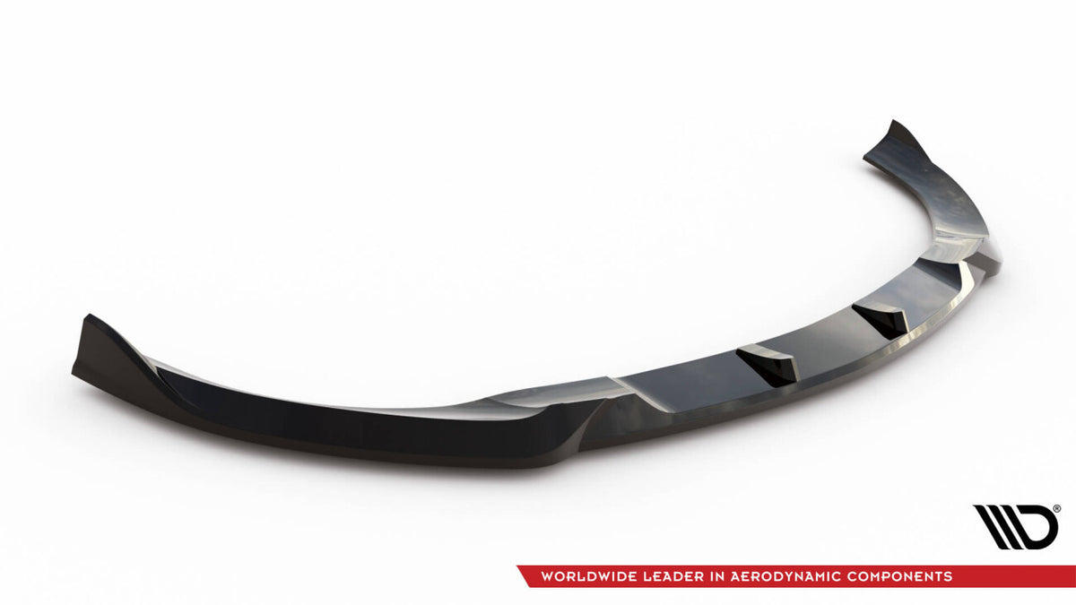 Frontlippe V.2 passend für Mercedes CLE AMG-Line C236 schwarz Hochglanz