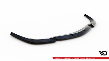 Frontlippe V.2 passend für Mercedes CLK W209 schwarz Hochglanz