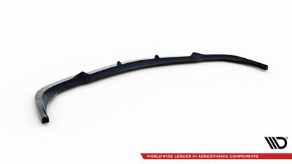 Frontlippe V.2 passend für Mercedes CLK W209 schwarz Hochglanz