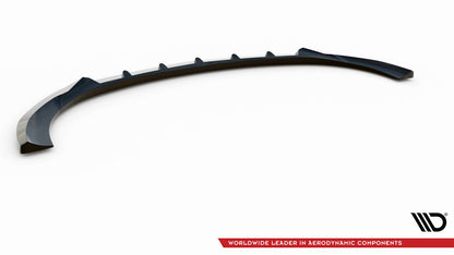 Frontlippe V.2 passend für Mercedes E AMG-Line W213 FL schwarz Hochglanz