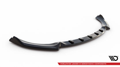 Frontlippe V.2 passend für Mercedes E AMG-Line W214 schwarz Hochglanz