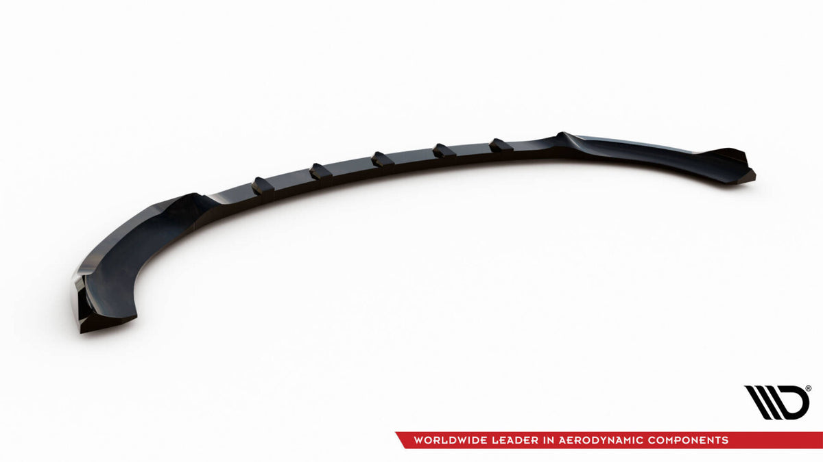 Frontlippe V.2 passend für Mercedes E AMG-Line W214 schwarz Hochglanz