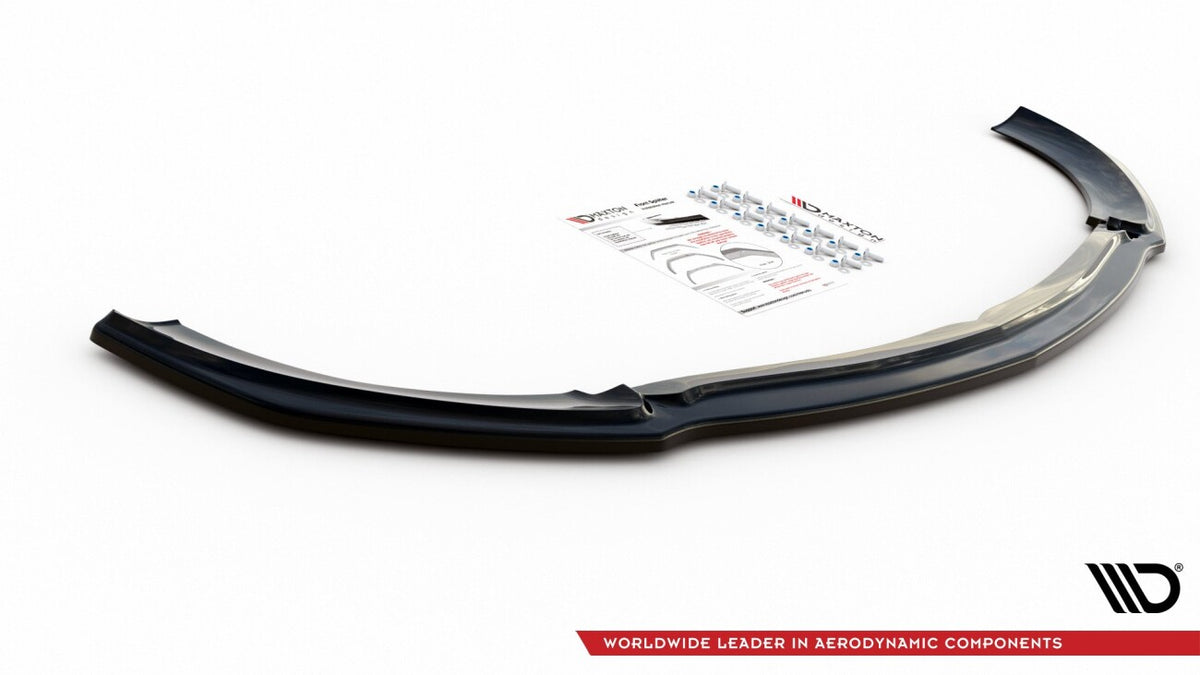 Frontlippe V.2 passend für Mercedes E63 AMG Kombi/Limousine S213/W213 schwarz Hochglanz