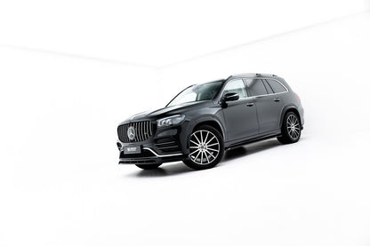 Frontlippe V.2 passend für Mercedes GLS AMG-Line X167 schwarz Hochglanz