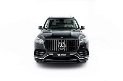 Frontlippe V.2 passend für Mercedes GLS AMG-Line X167 schwarz Hochglanz