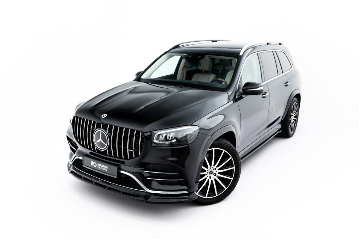 Frontlippe V.2 passend für Mercedes GLS AMG-Line X167 schwarz Hochglanz