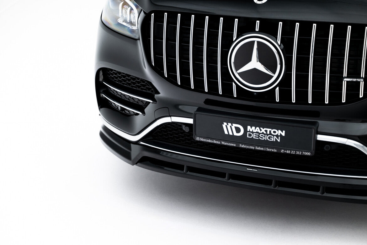 Frontlippe V.2 passend für Mercedes GLS AMG-Line X167 schwarz Hochglanz