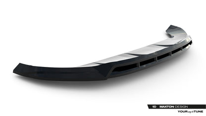 Frontlippe V.2 passend für Mercedes GLS AMG-Line X167 schwarz Hochglanz
